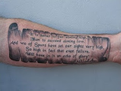 tattoo forearm tattoos quotes quote arm designs word amazing inspirational scroll guys phrases words meaningful mens memorial chest short inspiration
