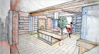 interior design drawings sketches