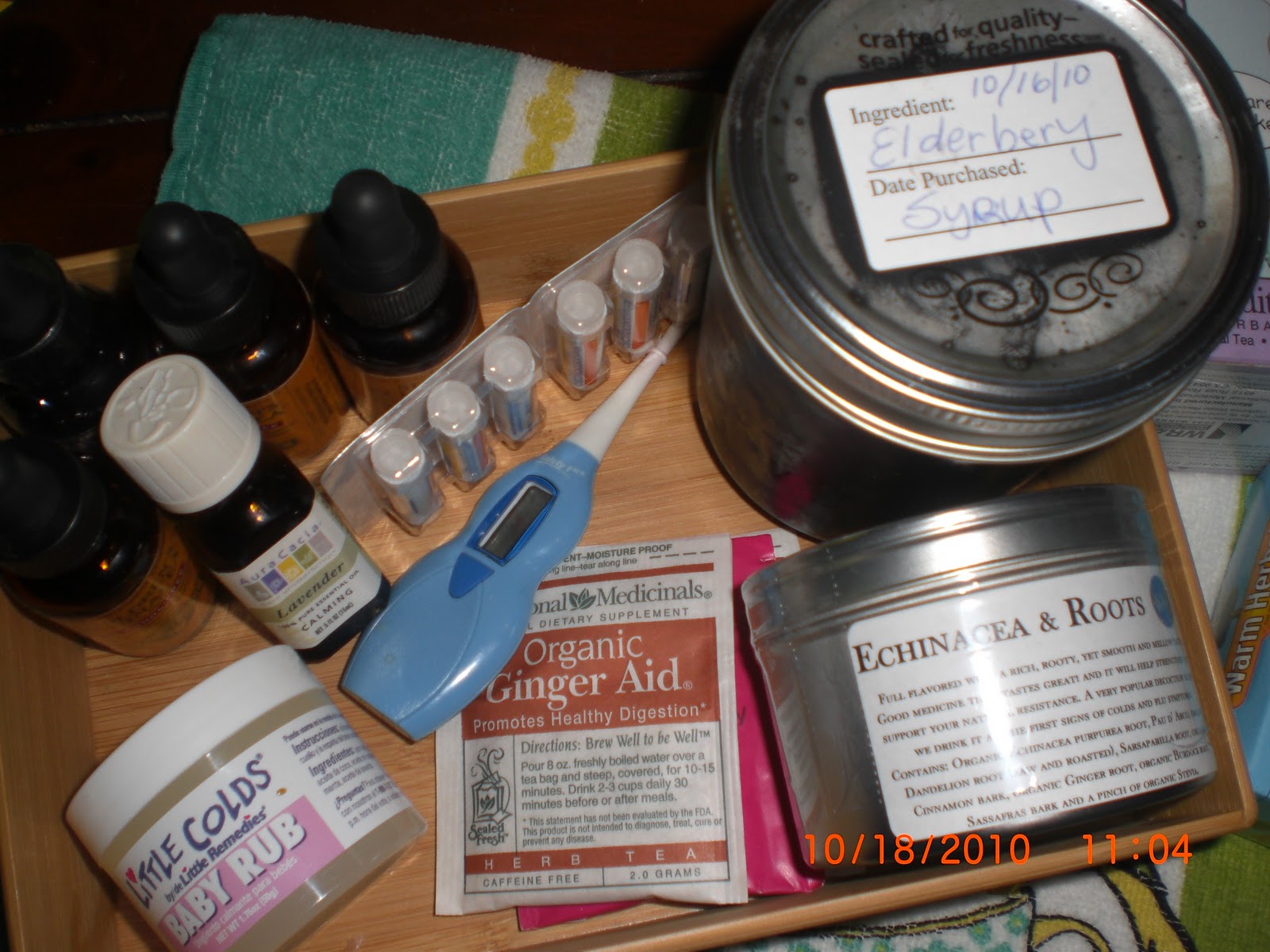 The Garden Gate Herbal Remedy Kit {for the cold and flu}