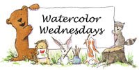 I'm a part of Watercolor Wednesdays!
