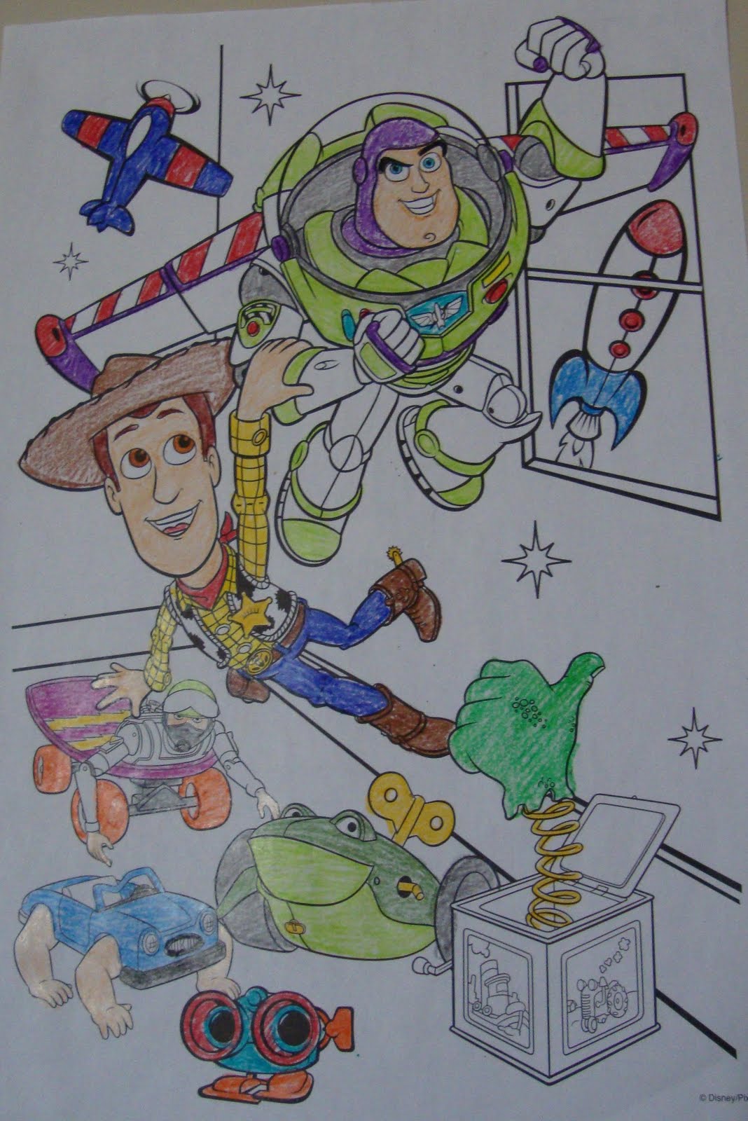 Crayons and Checkbooks: Toy Story Birthday Party