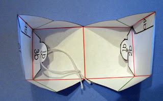 rubber band pop up cube