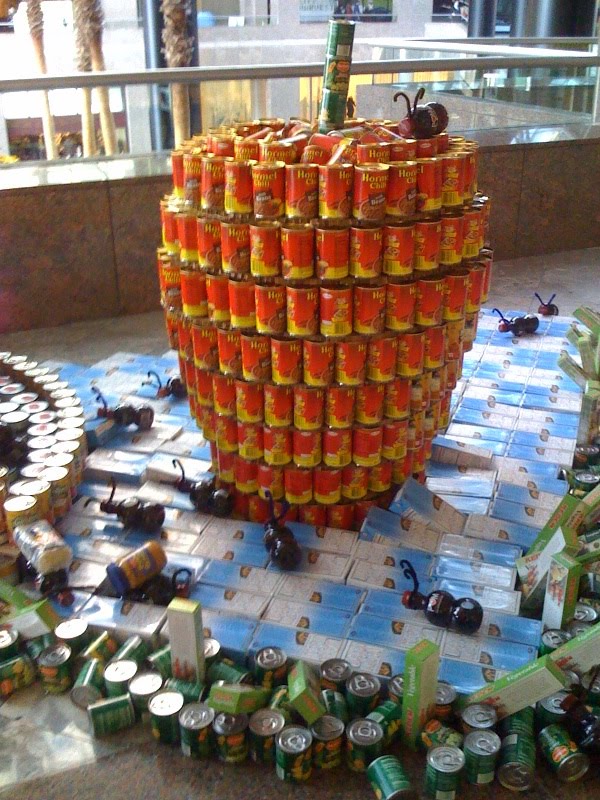 Naughty Naughty Pets Canned Food Art