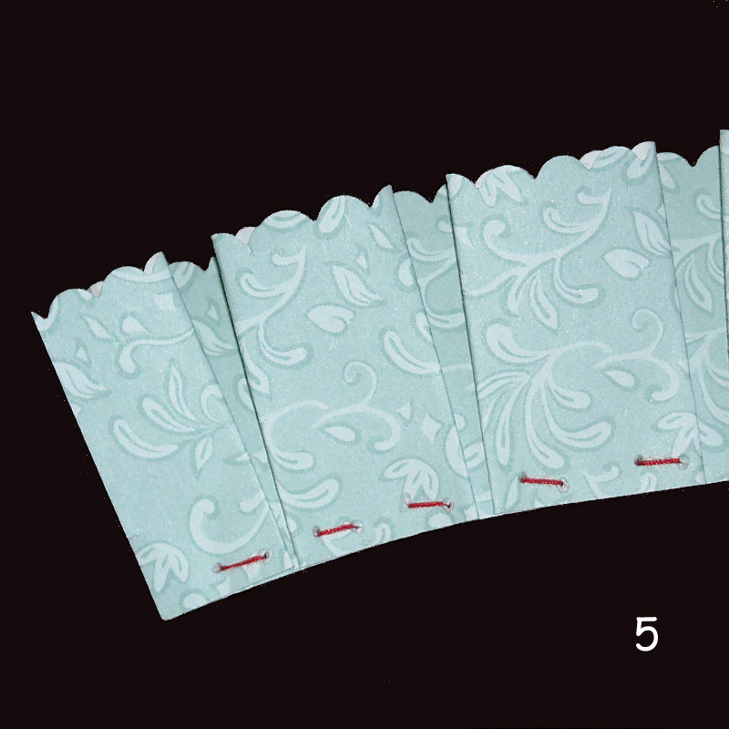 all things HOMEY: Paper Ruffle Directions