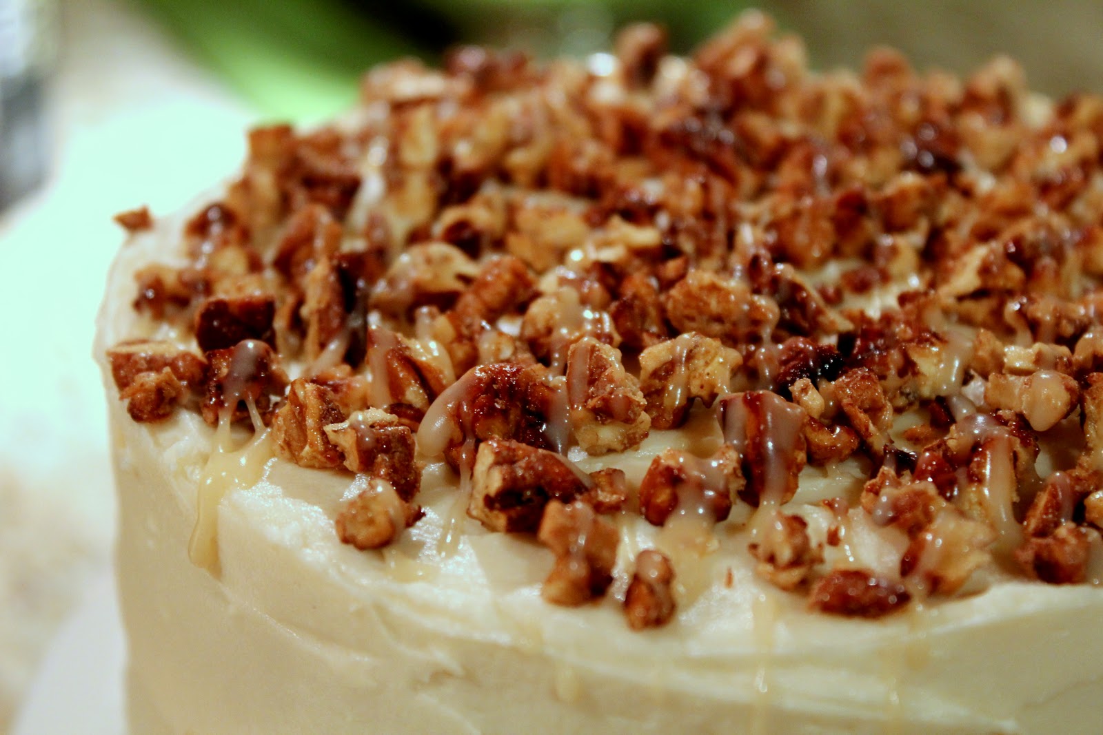 Shared Bites French Vanilla Cake w/Caramel Frosting