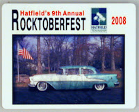hatfield rocktoberfest 2008 dashplaque