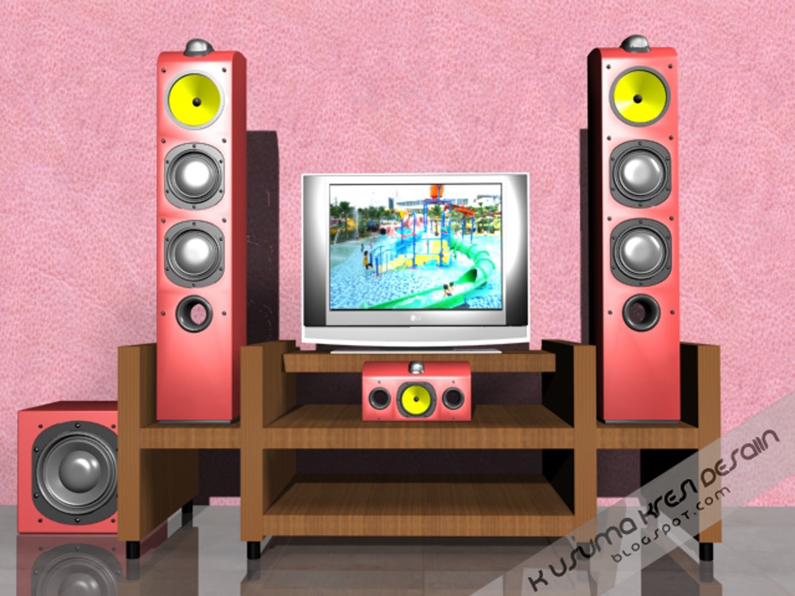 JASA DESAIN DESAIN AUDIO VIDEO RACK