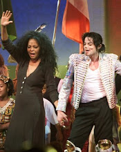 Aqui Junto a su gran amiga : Diana Ross