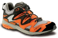 La Sportiva Fireblade mens orange and gray