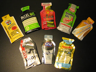 Energy Gel Comparison