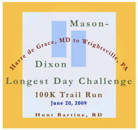 Mason Dixon Longest Day 10k trail run