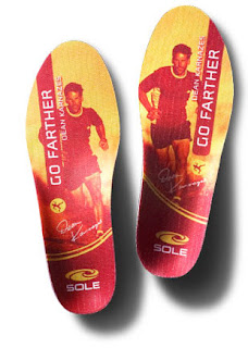 SOLE Dean Karnazes custom footbed