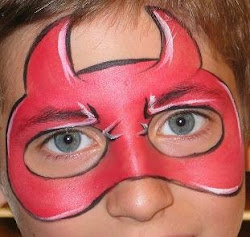 face devil painting paint schminken boddy evisos images04 gemerkt ar