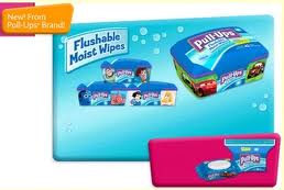 Flushable Moist Wipes from Pull-Ups