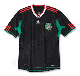 black mexico soccer jersey