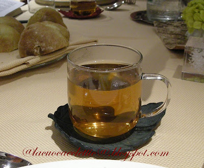Cena a base di tè presso la Scuola de La Cucina Italiana