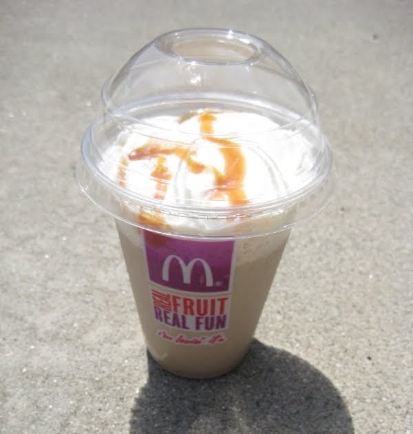 McDonald's latest McCafe coffee-based beverage offerings, the Frapp...