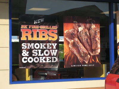 BK Fire-Grilled Ribs poster