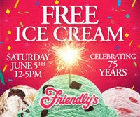 Friendly's Free Ice Cream Day