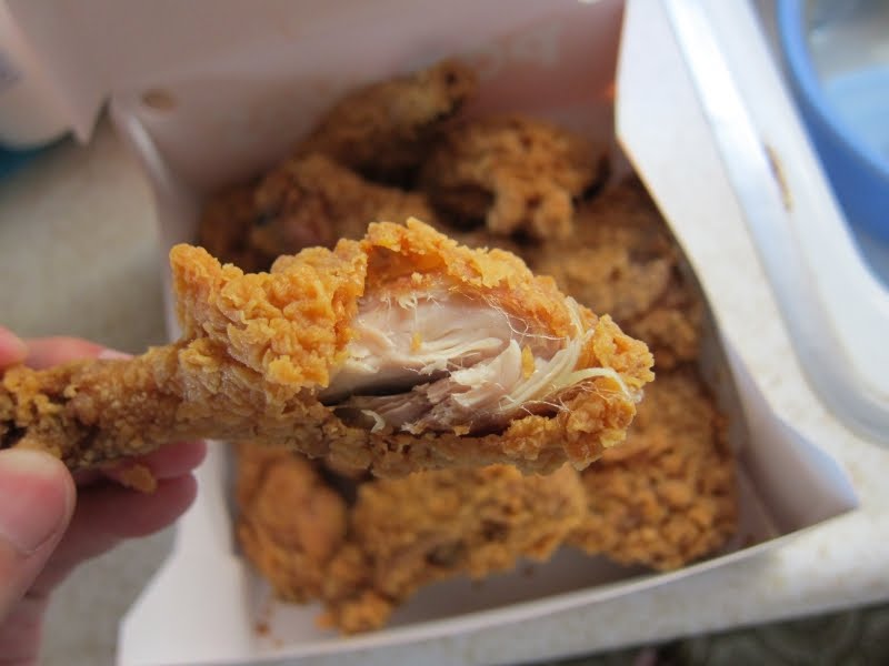 Review Popeyes Spicy Chicken