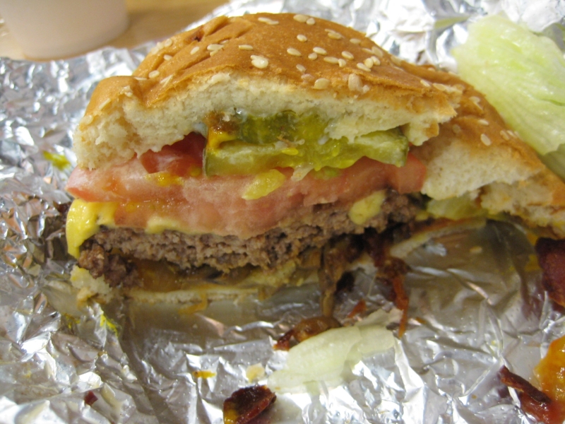 Review: Five Guys - Little Bacon Cheeseburger