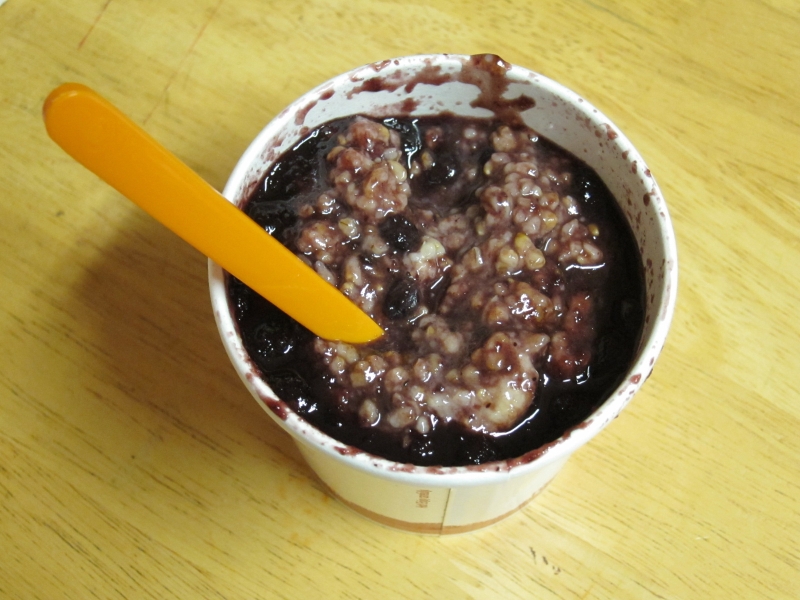 Review Jamba Juice Blueberry & Blackberry Steel Cut Oatmeal