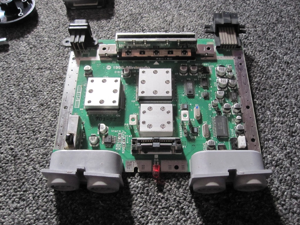 Nintoaster 64: Starting pieces