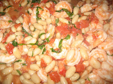 Tuscan Shrimp with Beans