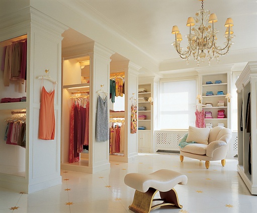 Southern Chateau: Fabulous Dressing Rooms and Closets