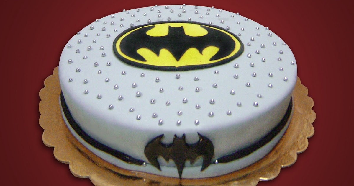 Cursos de Repostería - RECETAS y TUTORIALES: Torta (tarta) de Batman