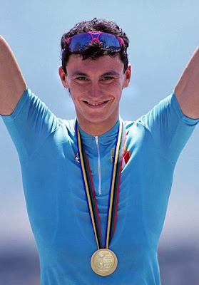 Fabio Casartelli, campeón olímpico en Barcelona '92