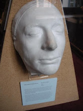 John Keats death mask