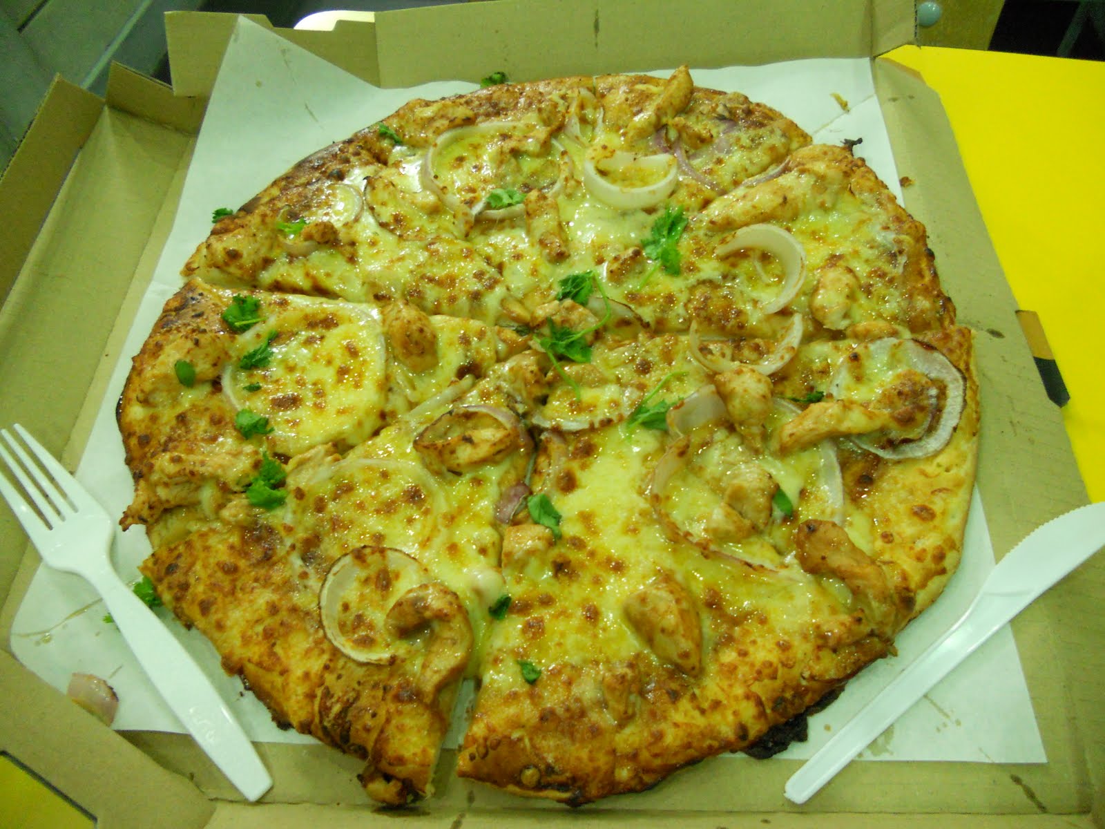 Pae Dasuki's Desk 159 Yellow Cab Pizza