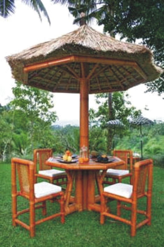 Bamboo Furniture Garden set