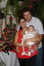 Ricardo, Aline e Manuela no Natal 2007