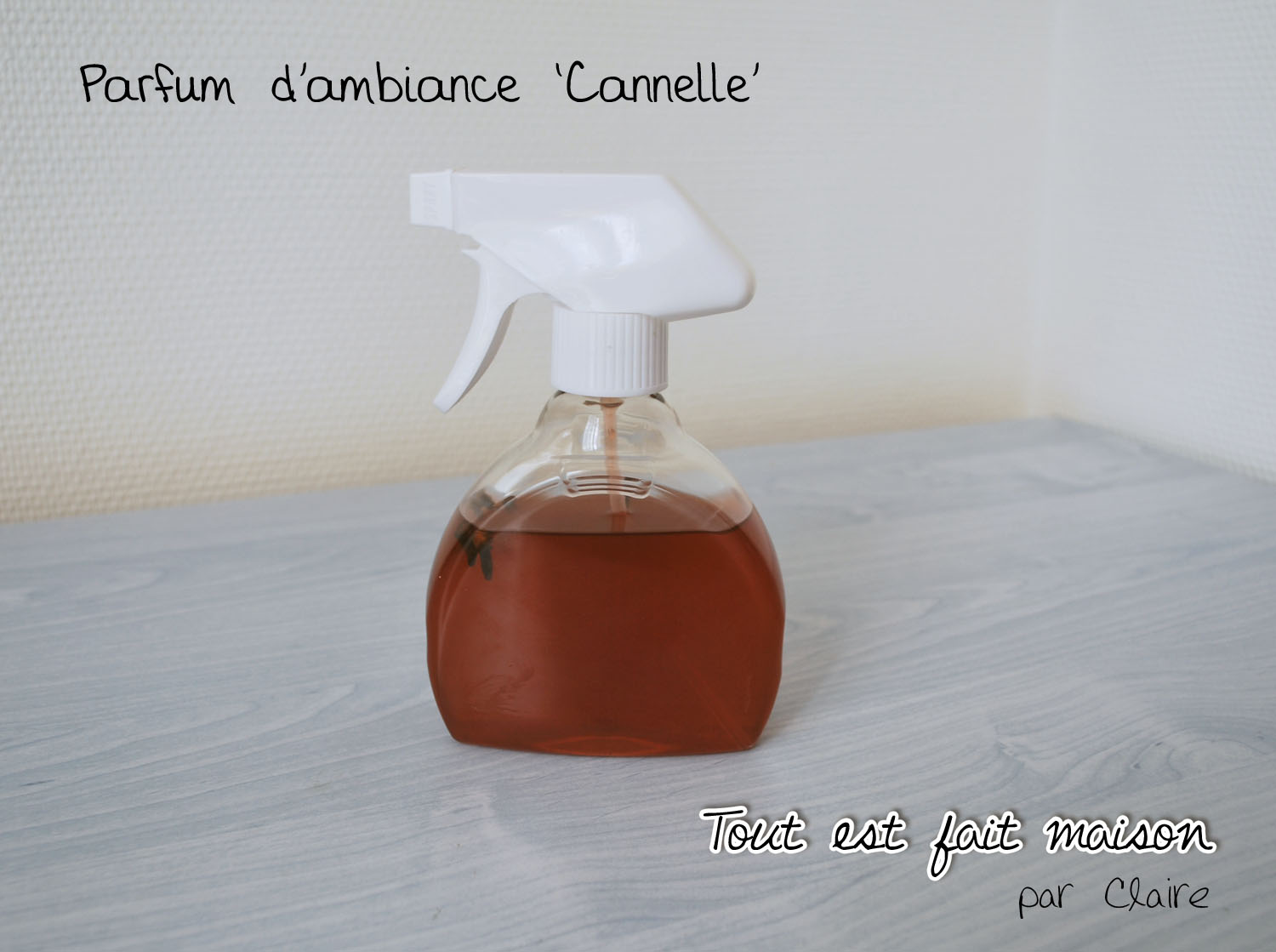 Parfum d'ambiance à la cannelle | Tout est fait maison
