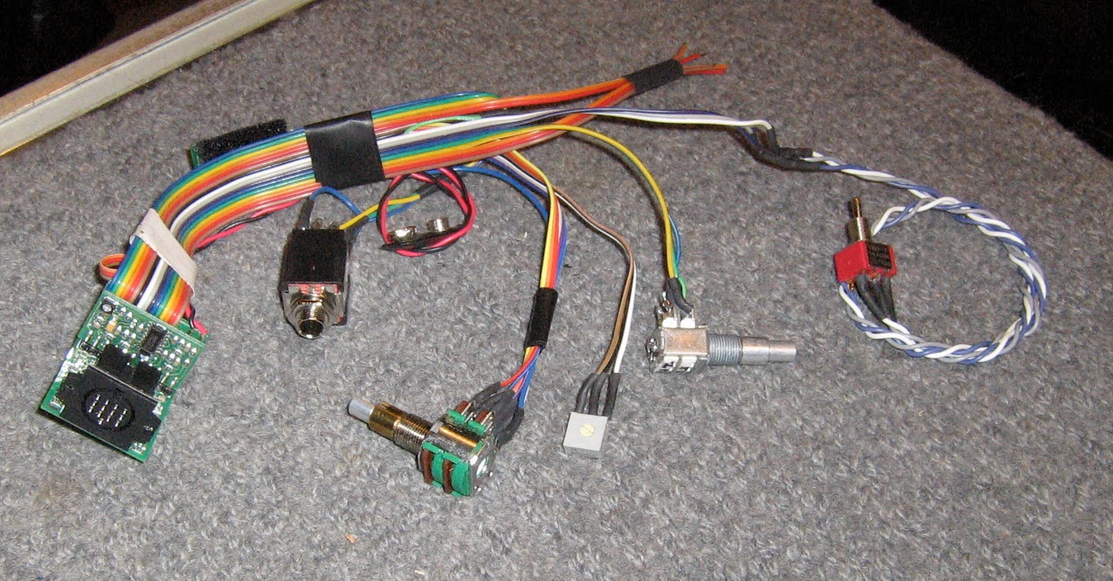 Daily Guitar Repair: Wiring harness for you to put in or for us to put in.