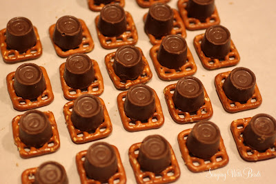 Caramel Pretzel Treats