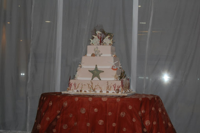 bella y sabrosa torta nupcial...