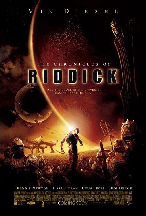 Keith David Riddick DVD-GROUP!!! ... COLECCION DE DVD: LA BATALLA RIDDICK 1-2-3