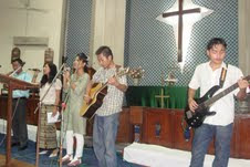 My son Timothy & KWS Del music team