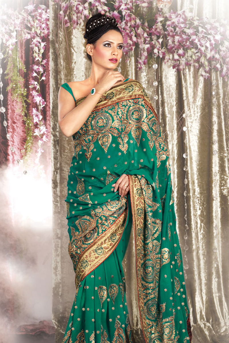 Embroidery Designs 25 [Latest sarees]