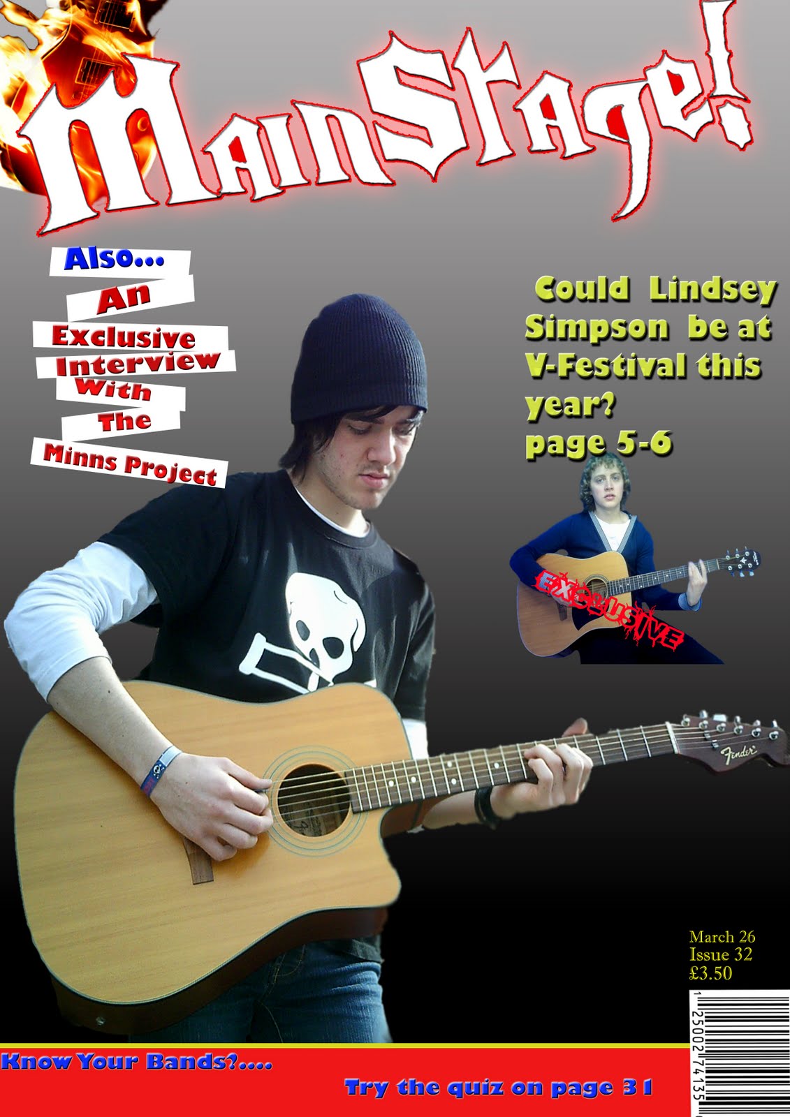 Steve's Media Blog: Music Magazine Contents Page