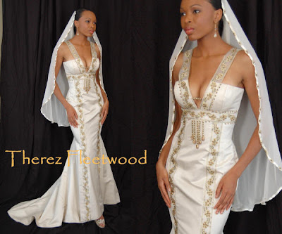 Wedding Gowns  Mature Brides on African American Brides Blog  Wedding Gown Of The Day  Ayana