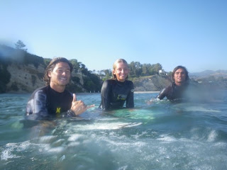 CHANTAL MILLER SURFER: kalani robb chantal pt dume malibu