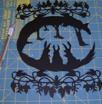 The Keeper Papercutting