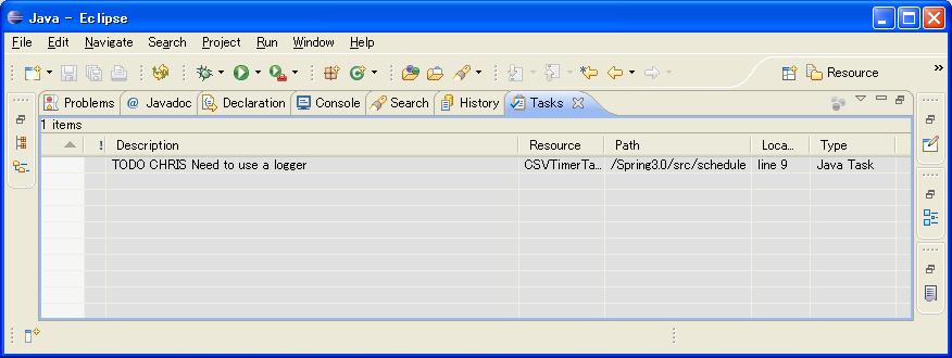Computing for fun: Using the Tasks view effectively in Eclipse