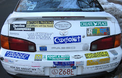 Cambridge, Mass. Bumper Sticker Onsluaght