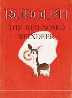A cover for "Rudolph the Red-Nosed Reindeer."