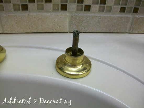 Painted Bathroom Faucets Shower, Can You Paint Brass Bathroom Fixtures